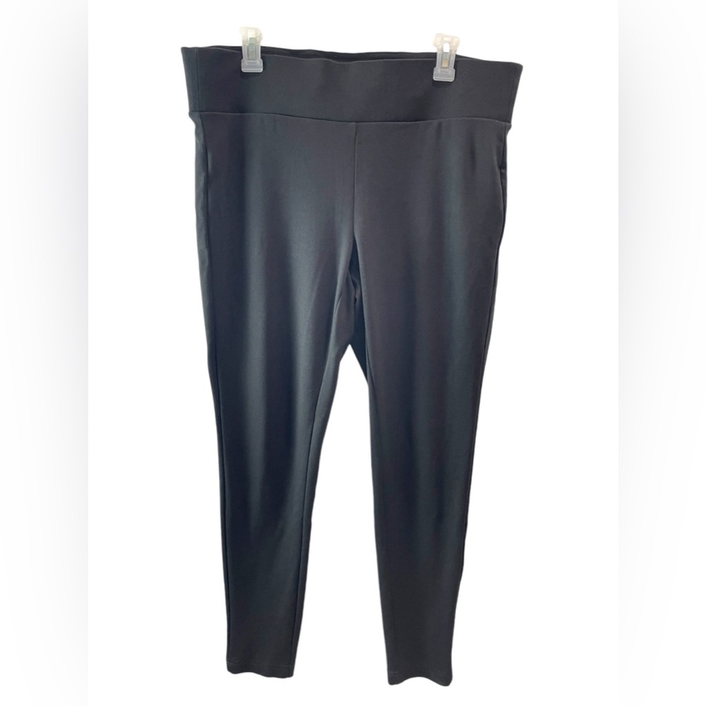 Torrid Slim Fix Technology Black Pull on Pants Size 1X